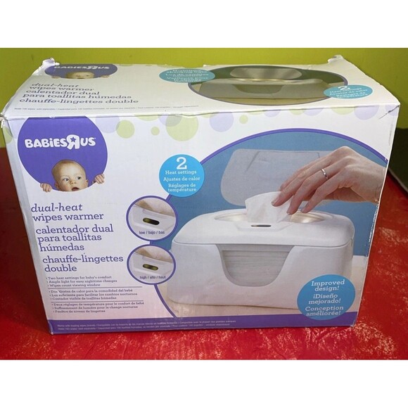 “Babies R Us” Dual Heat Wipes, Warmer Brand, New Conditional - Picture 1 of 8
